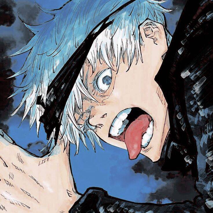 Foto de Perfil do Satoru Gojo com Expressão Intensa
