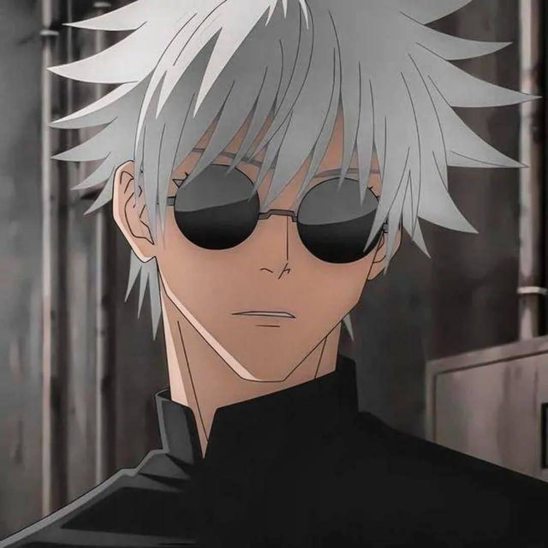 Foto de Perfil do Satoru Gojo com Óculos Escuros