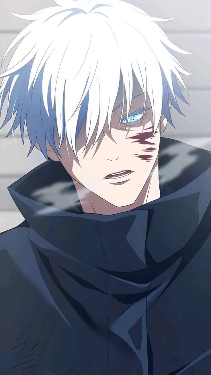 Foto de Perfil do Satoru Gojo com Olhar Intenso