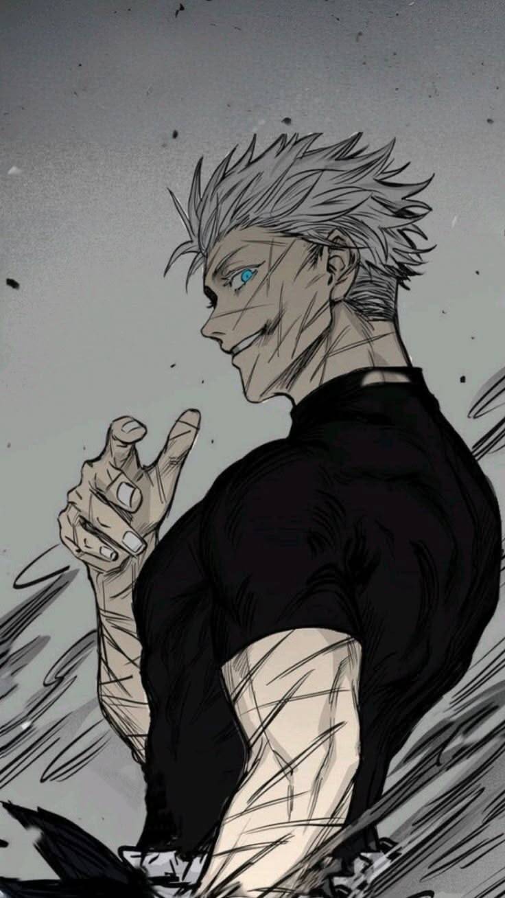 Satoru Gojo's Pfp Profile Picture with Confident Smile