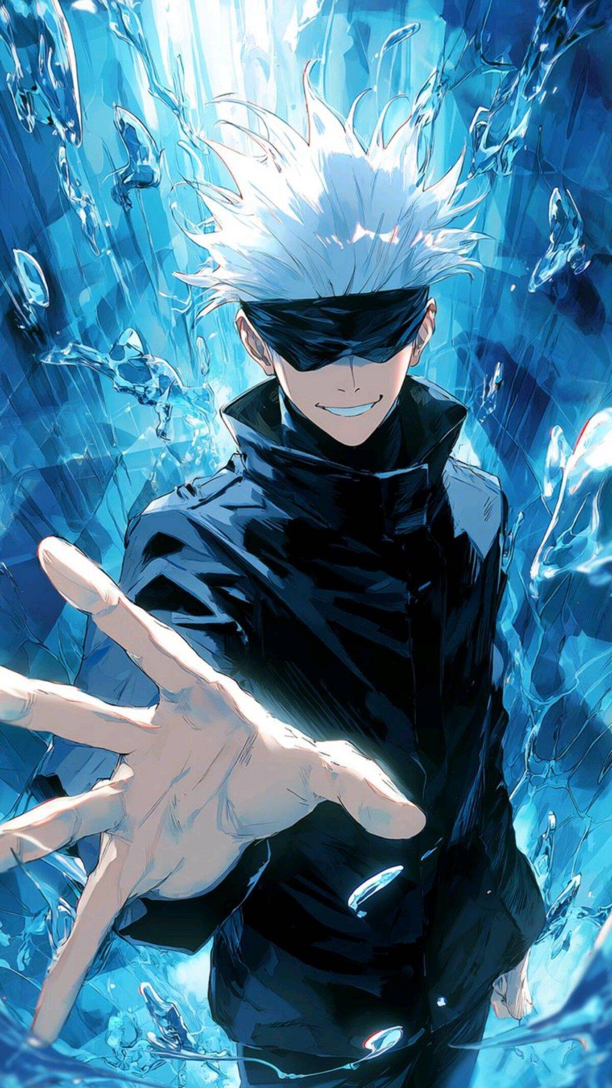 Satoru Gojo's Pfp Profile Picture with Outstretched Hand