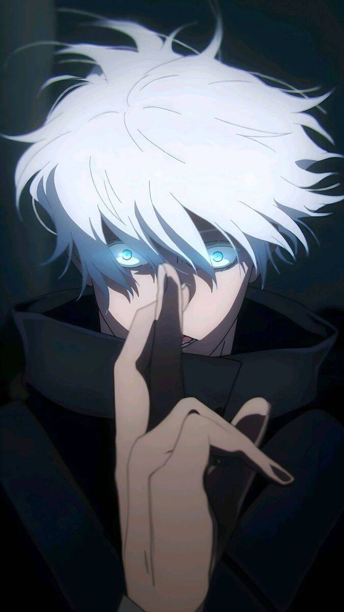 Pfp Profile Picture of Satoru Gojo with Bright Eyes