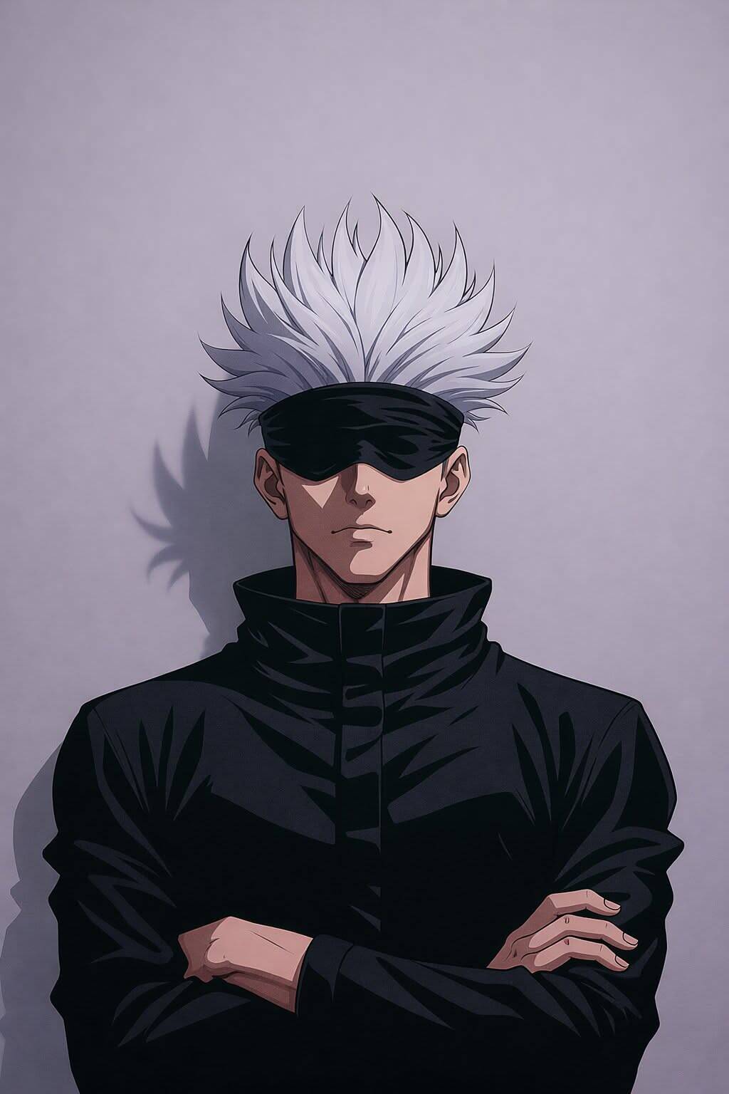 Satoru Gojo's Pfp Profile Picture with Crossed Arms