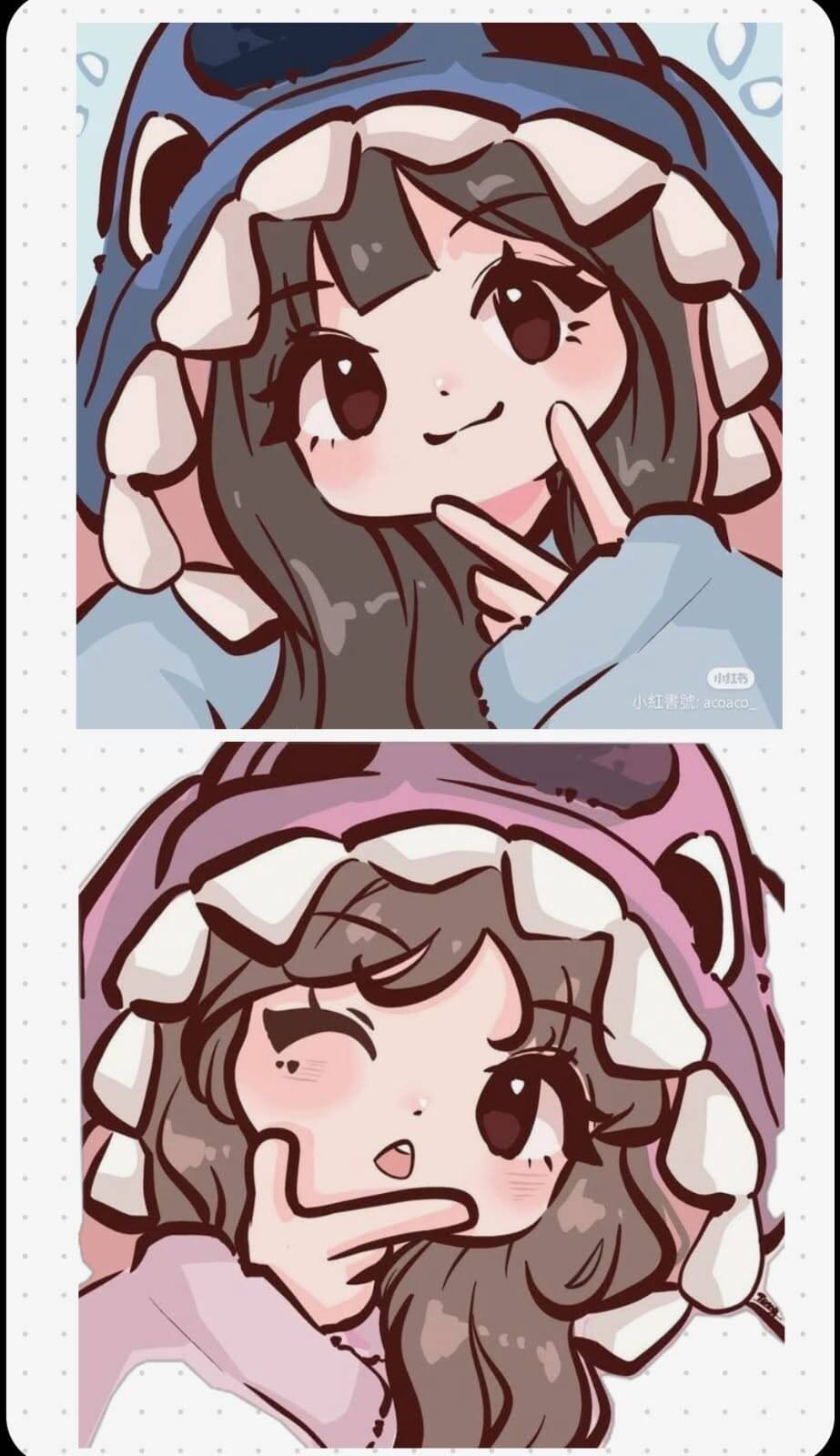 Foto de Perfil para Casal Combinando de Dinossauro Fofo
