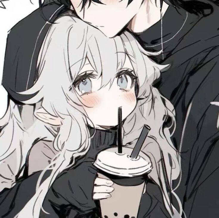 Foto de Perfil para Casal Combinando de Estilo Anime