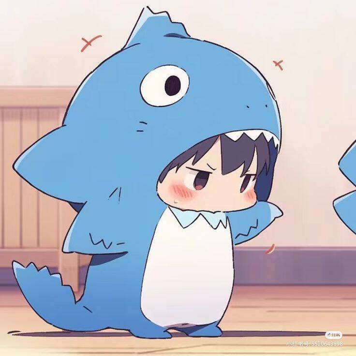 Pfp Profile Picture for Shark Costume Matching Corple