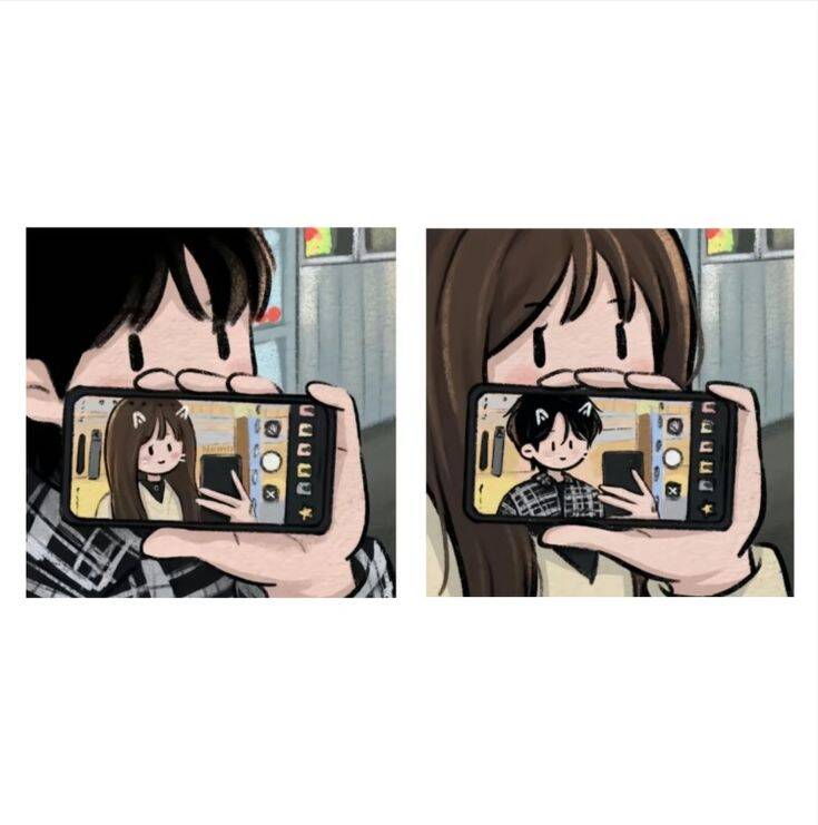 Pfp Profile Picture for Corple Matching with Smartphone