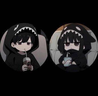 Foto de Perfil para Casal Combinando de Animes com Estilo de Urso