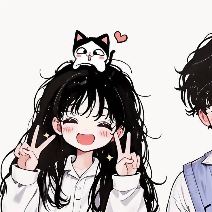 Foto de Perfil para Casal Combinando com Estilo Kawaii