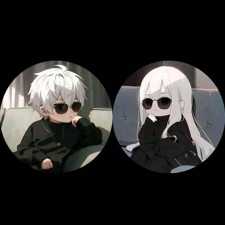 Pfp Profile Picture for Couple Matching Cool Style with Sunglasses