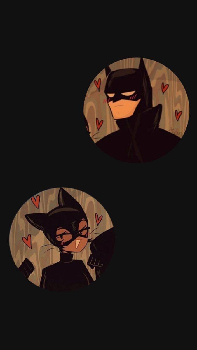Pfp Profile Picture for Batman and Catwoman Matching Couple