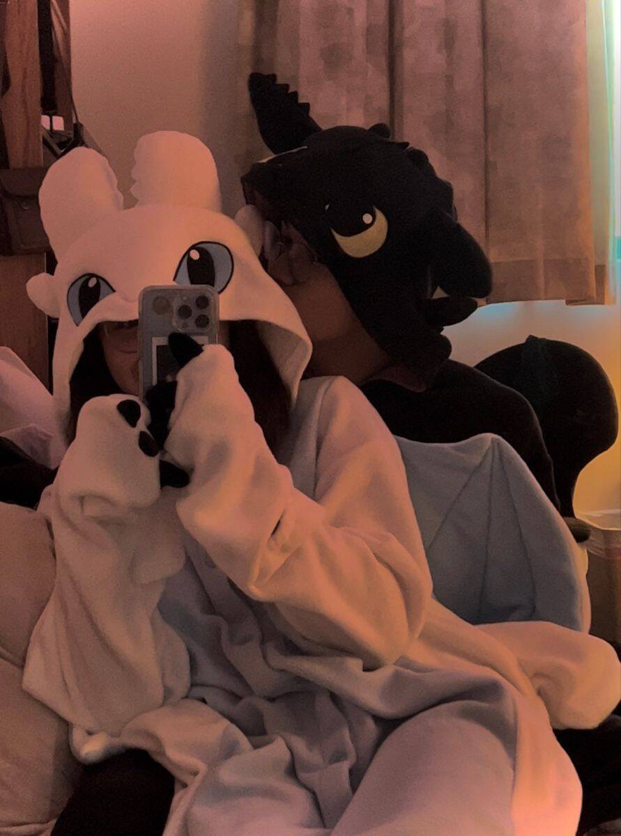 Pfp Profile Picture for Dragon and Unicorn Matching Couple
