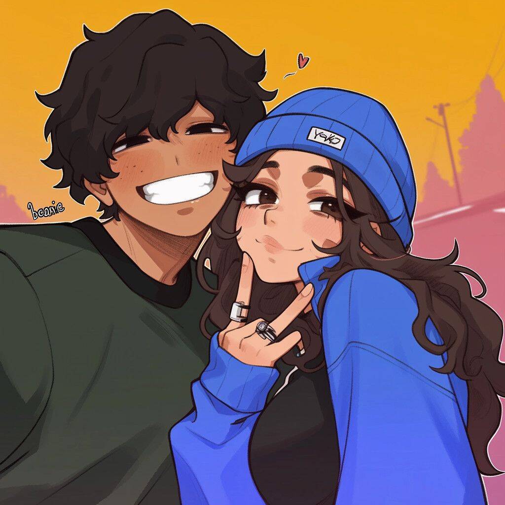 Pfp Profile Picture for Couple Matching with Cool Style