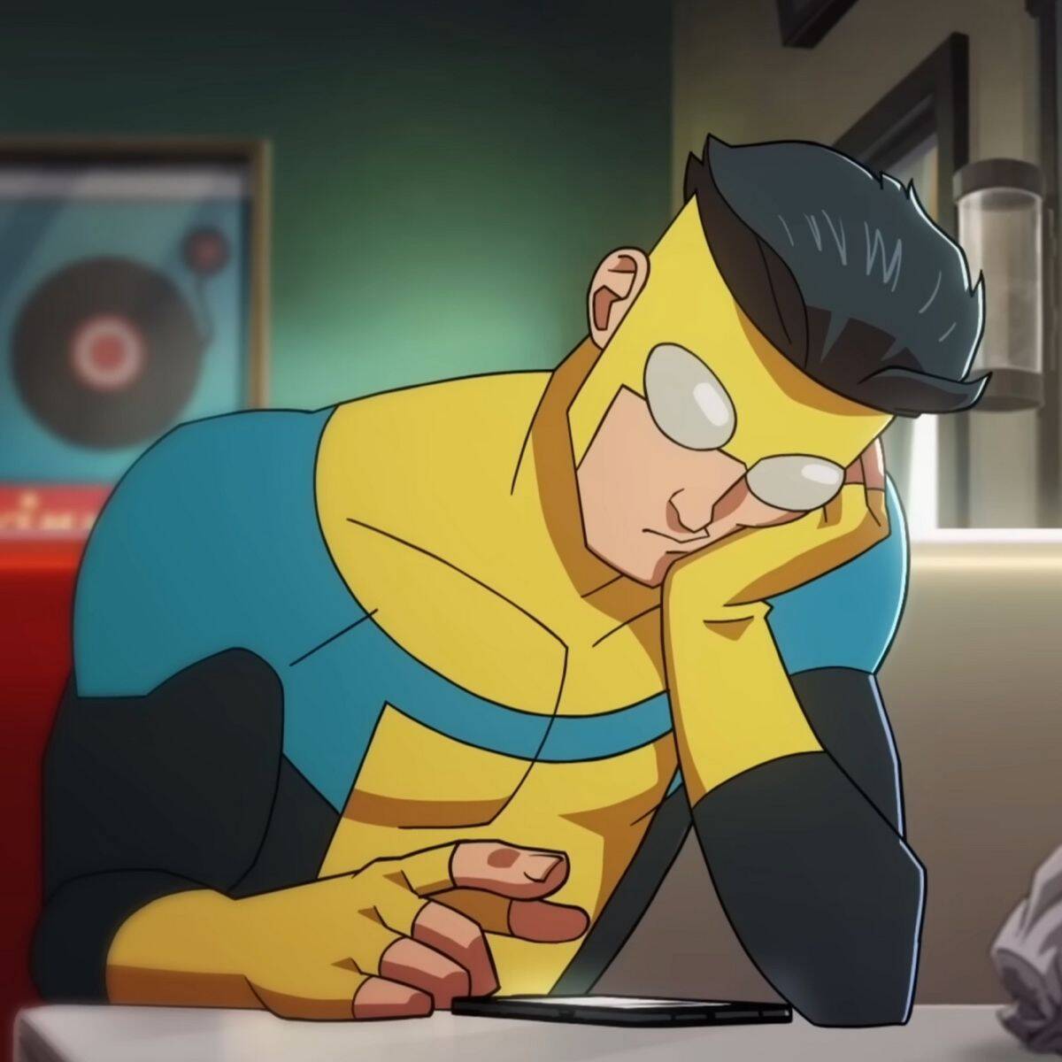 Invincible Mark Grayson's Pfp Profile Picture Pensive