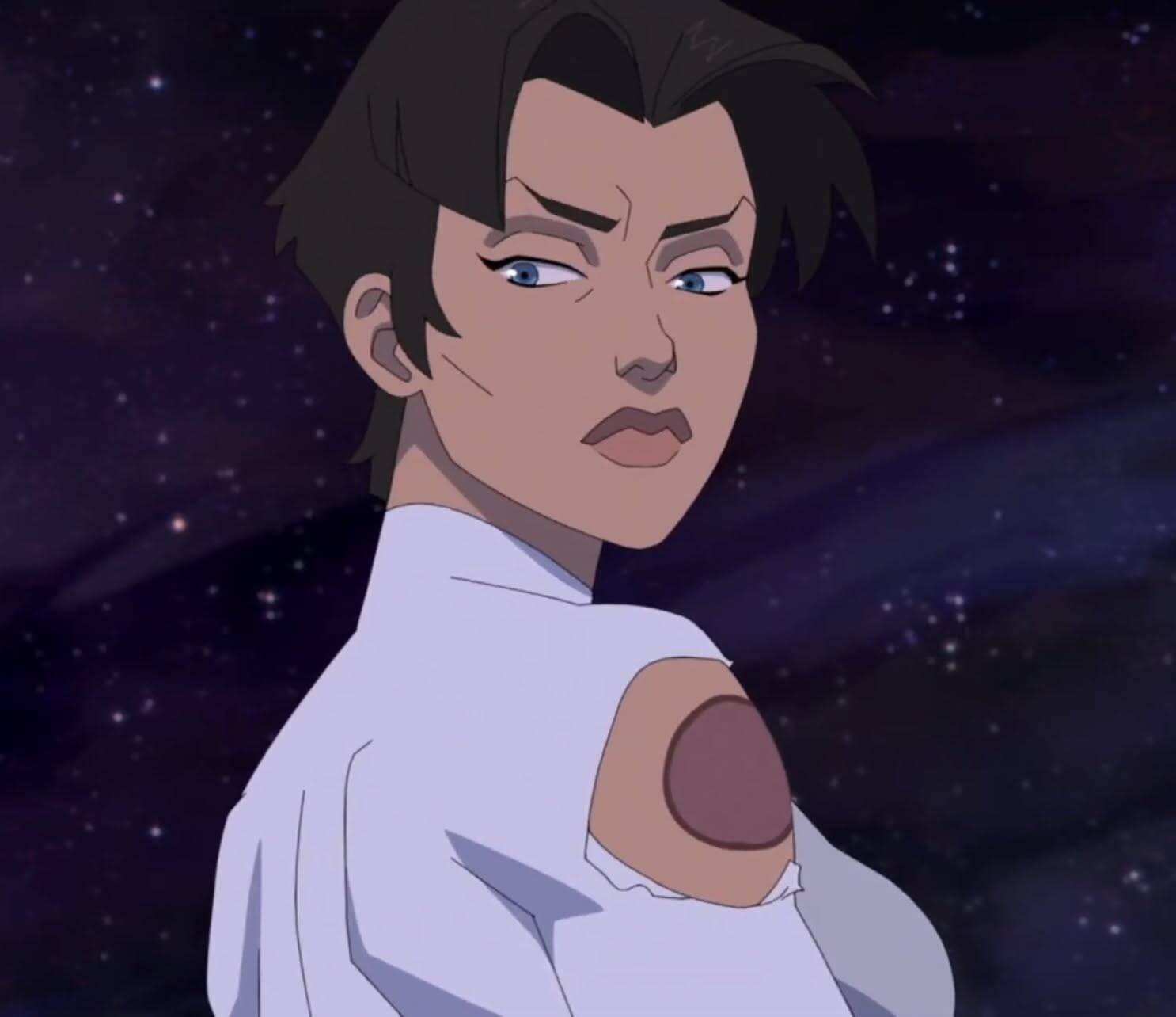 Pfp Profile Picture of Invincible Anissa Villain with Determined Look