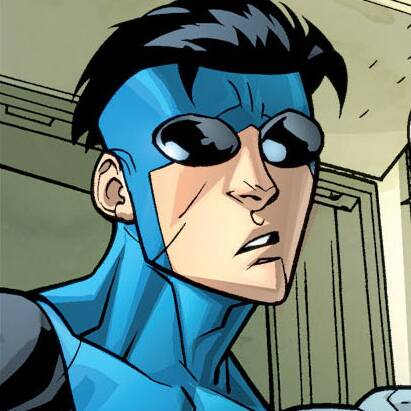 Pfp Profile Picture of Invincible Mark Grayson with Glasses