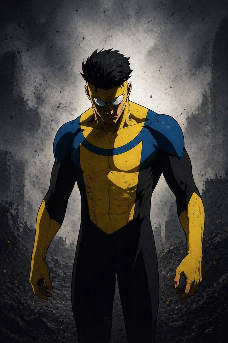 Foto de perfil poderosa del invencible Mark Grayson