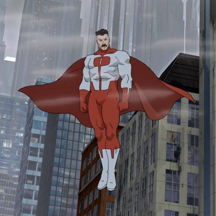 Foto de perfil de Invincible Omni Man en acción