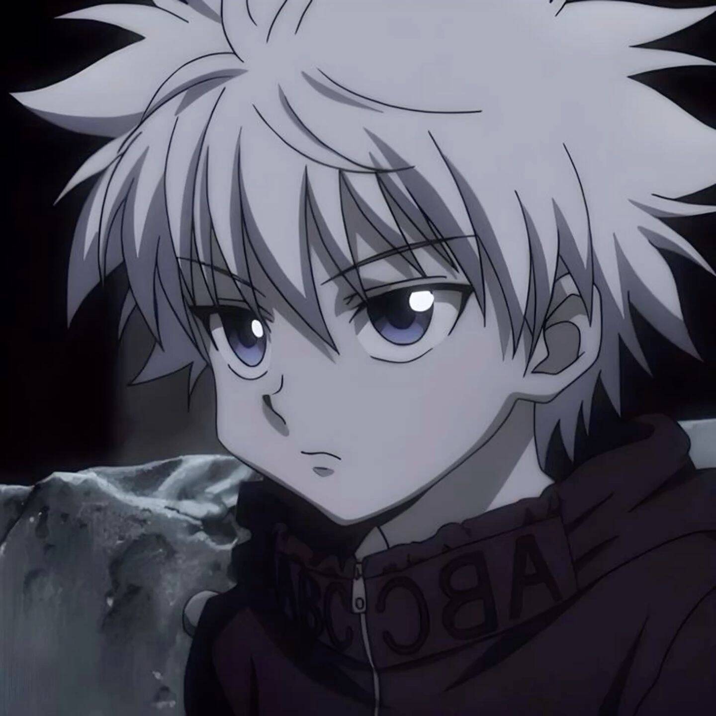 Killua's Pfp Profile Picture with Determined Look