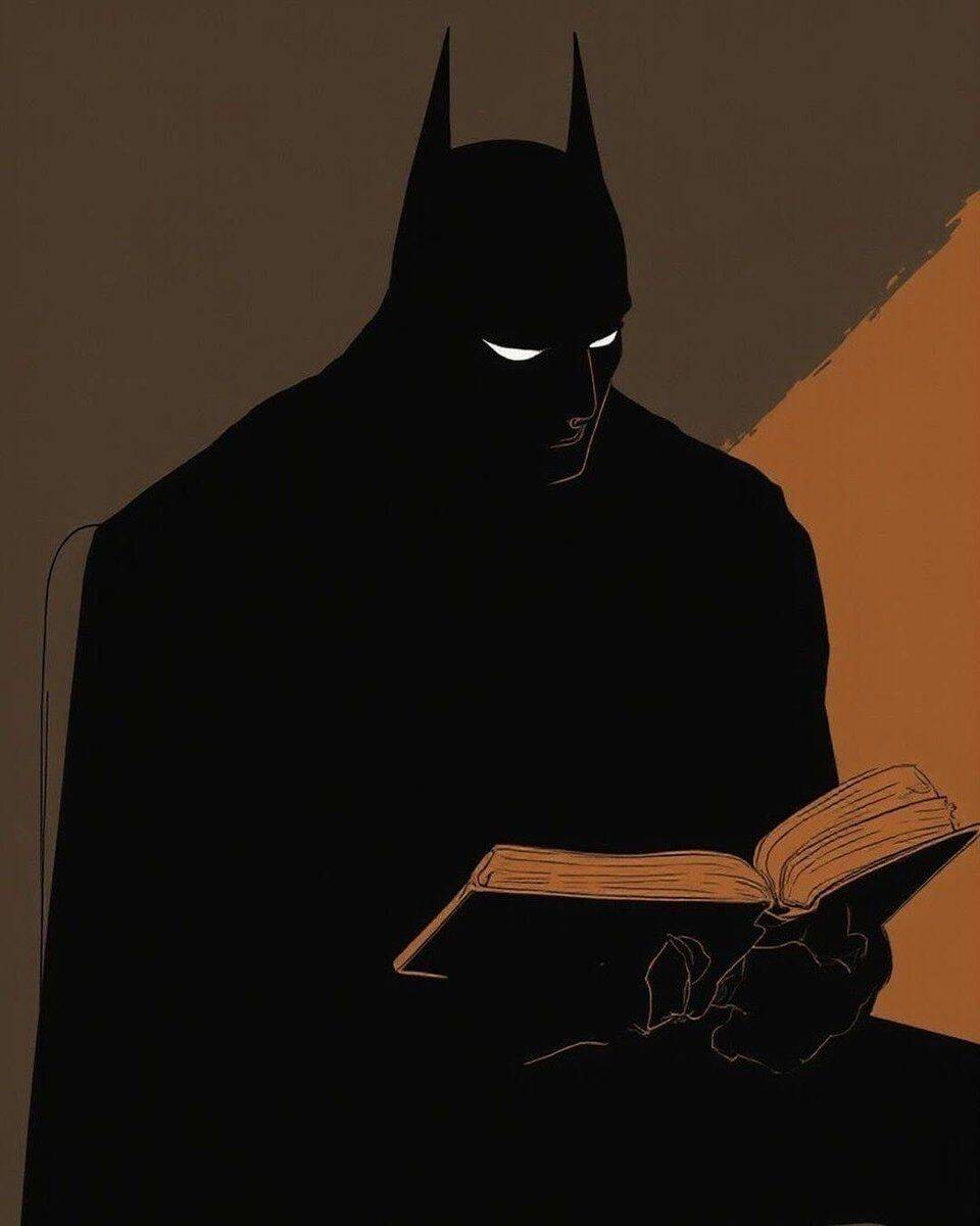 Foto de perfil de Batman leyendo un libro