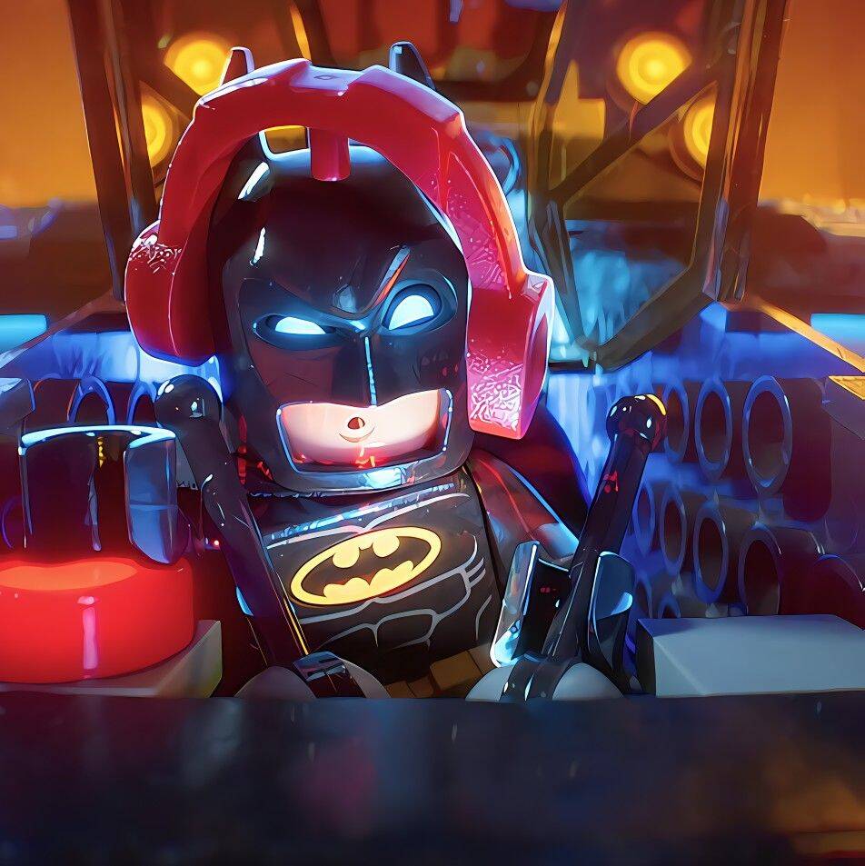 Foto de perfil de Lego Batman con auriculares