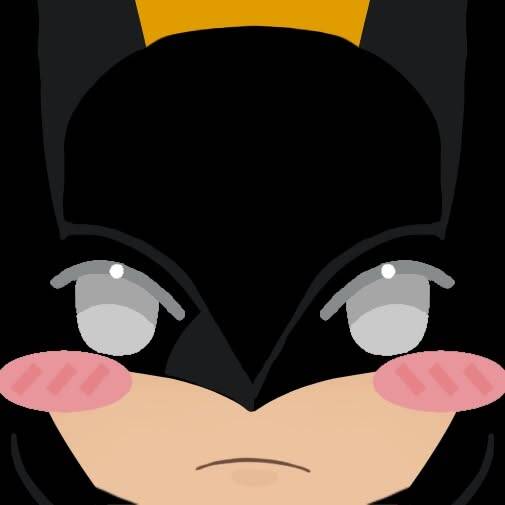 Batman Cute Style with Child's Face Pfp Profile Picture