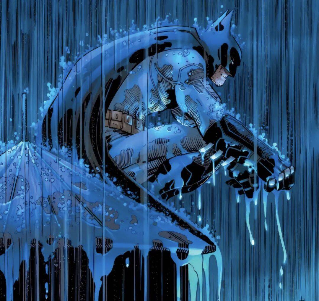 Batman Under the Rain Pfp Profile Picture