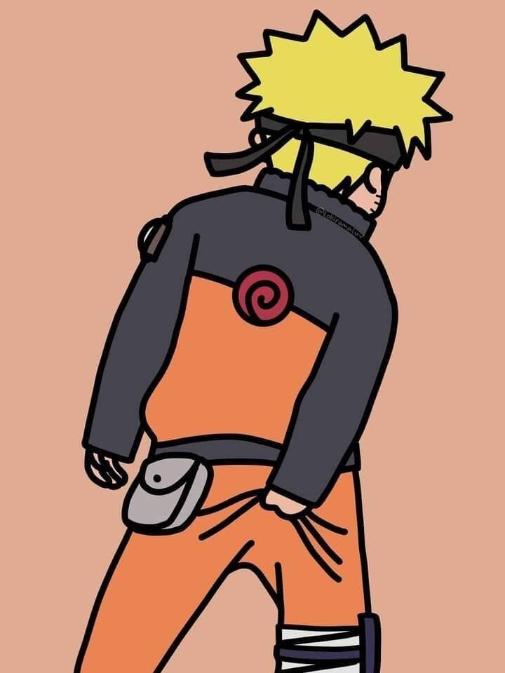 Naruto's Pfp Profile Picture Looking Back