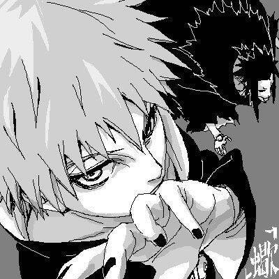 Dark Style Naruto Pfp Profile Picture with Mysteriors Smile
