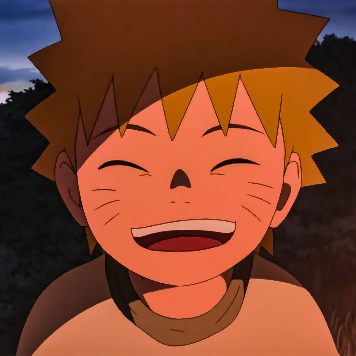 Naruto's Pfp Profile Picture Smiling and Happy