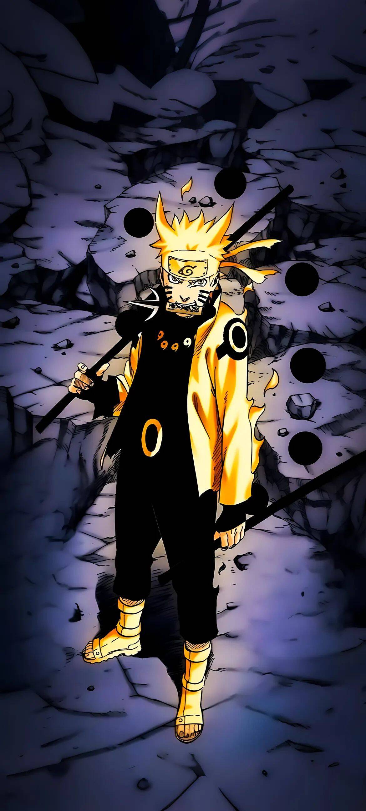 Naruto's Pfp Profile Picture in Shining Bijuu Mode