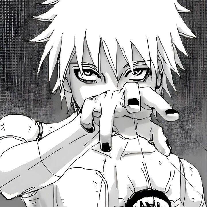 Manga Style Naruto Pfp Profile Picture with Intense Look