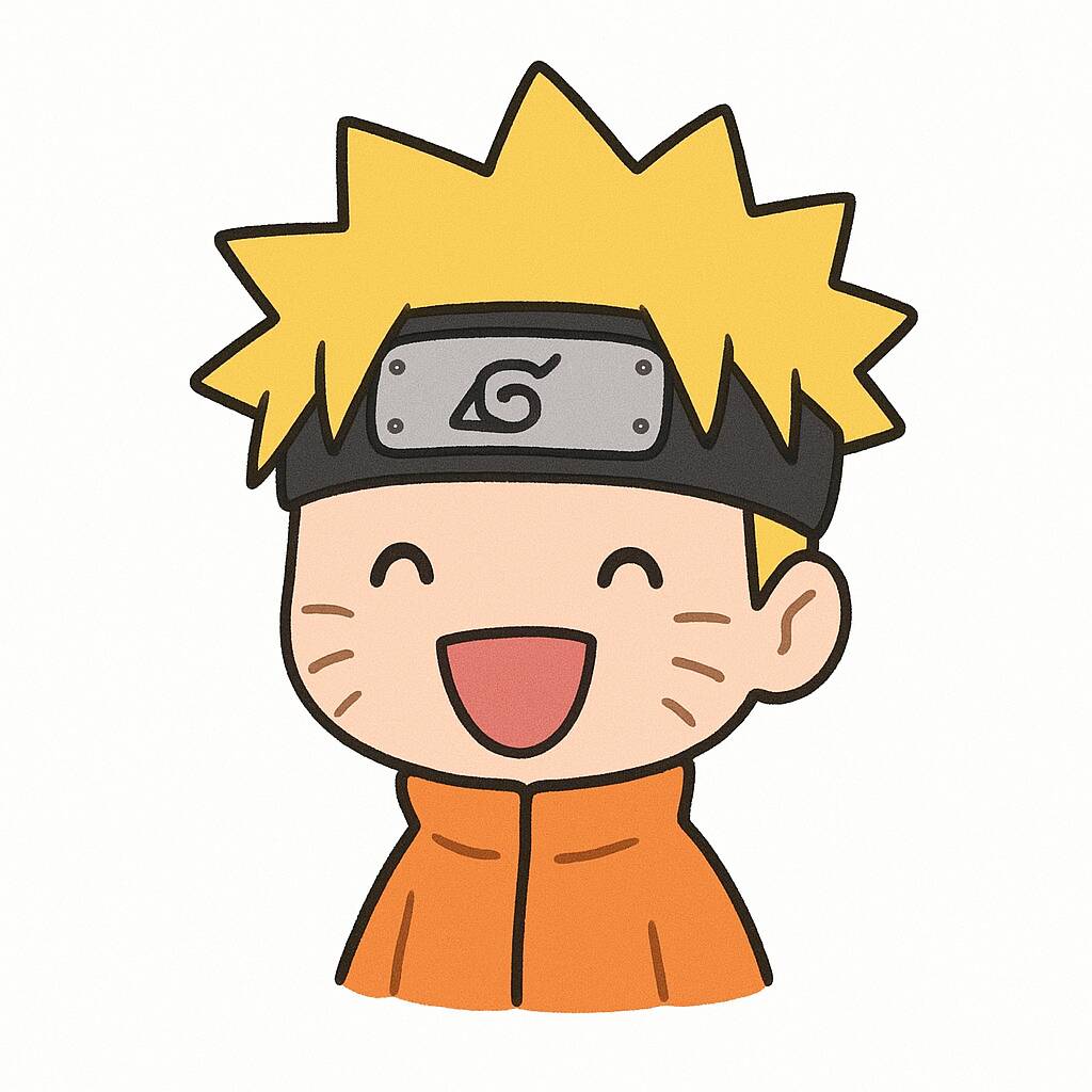 Smiling and Cute Naruto's Pfp Profile Picture