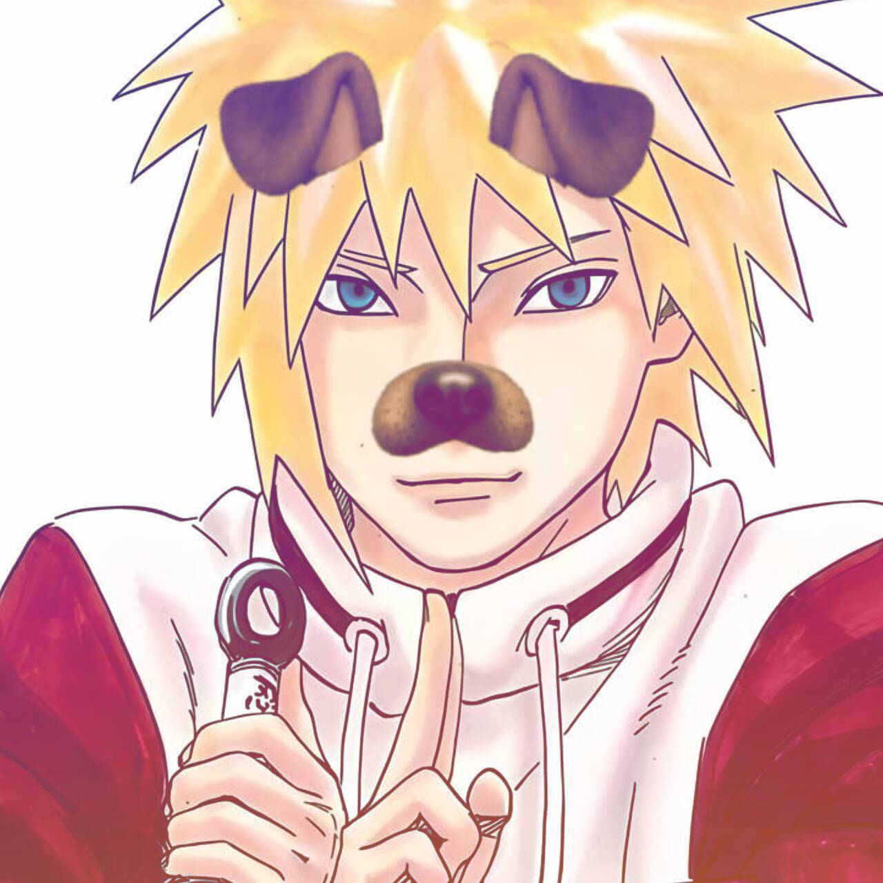 Naruto's Pfp Profile Picture with Puppy Filter