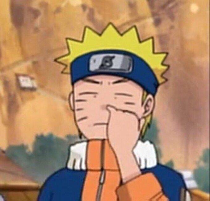 Pfp Profile Picture of Naruto Making a Funny Face