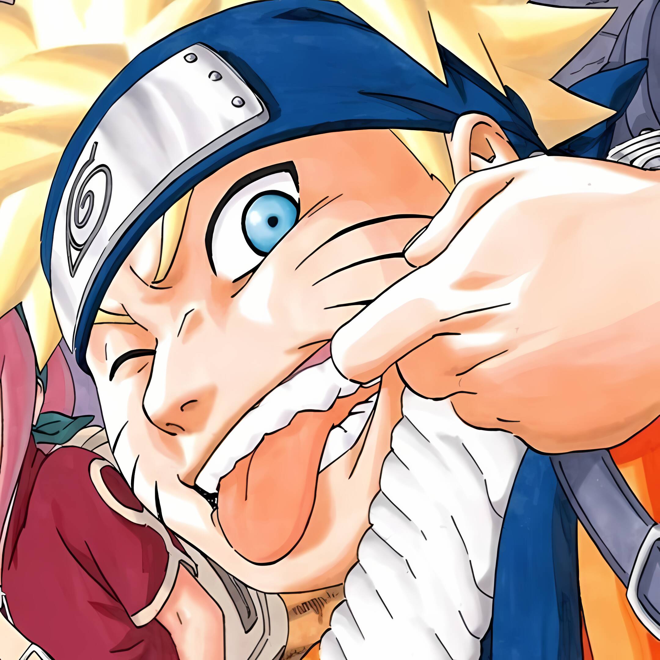 Naruto's Pfp Profile Picture Smiling and Playing