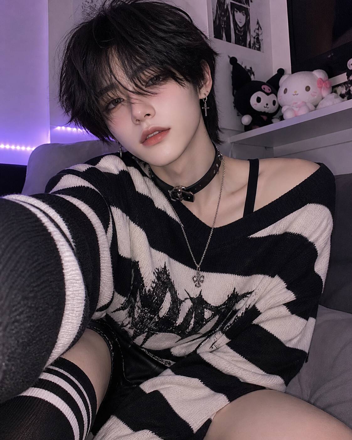 Foto de Perfil de Femboy com Estilo Despojado