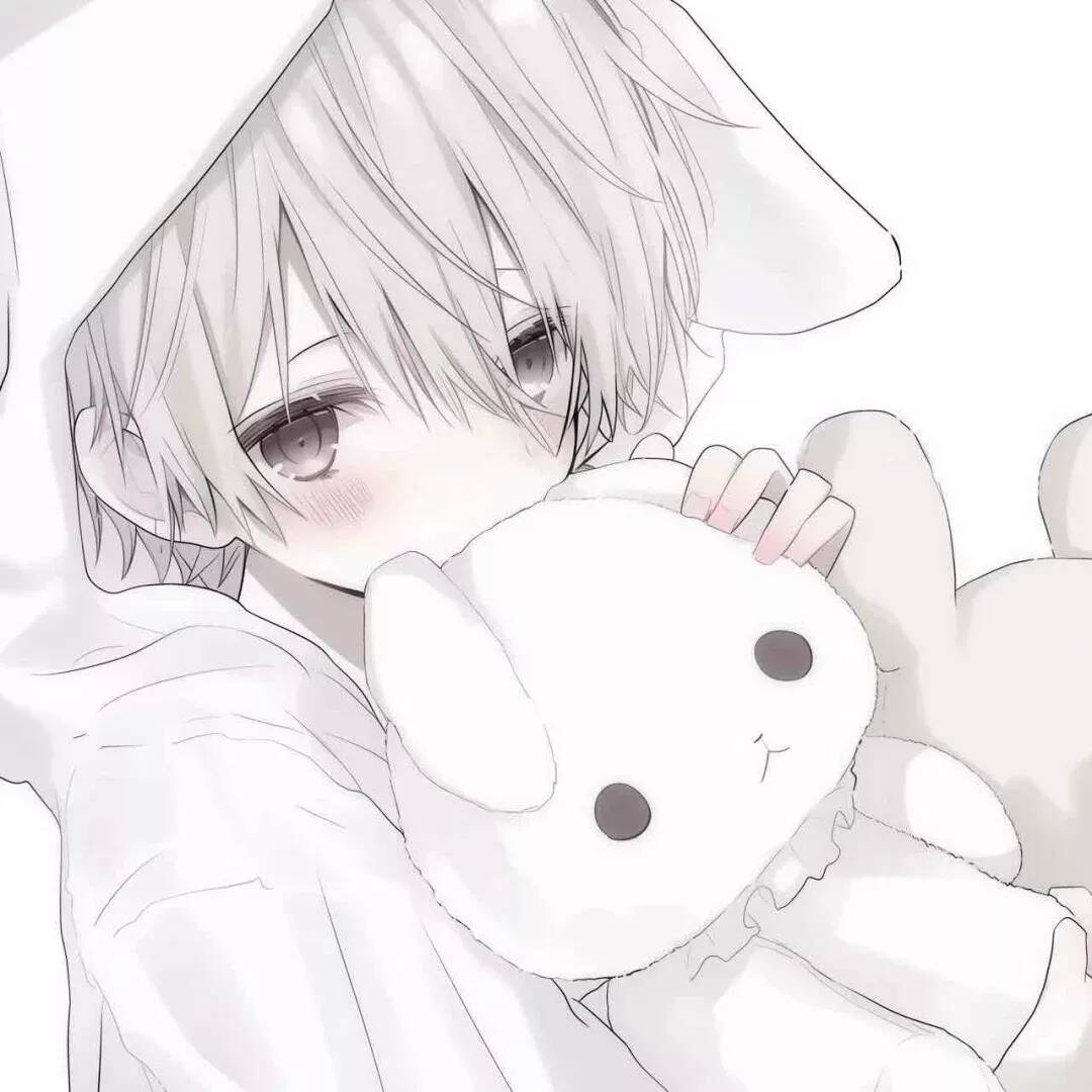 Foto de Perfil de Femboy com Orelhas de Coelho