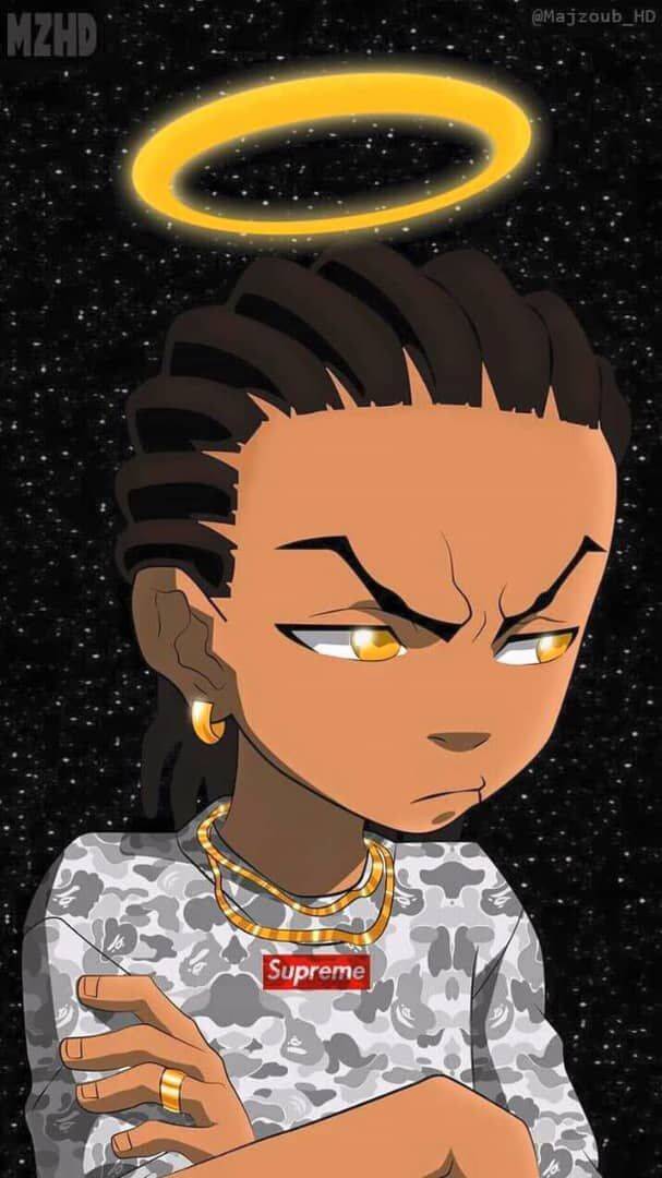 Pfp Profile Picture Cool with Crown and Supreme Style
