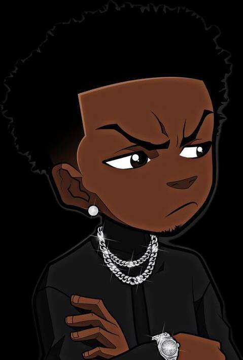 Pfp Profile Picture Cool Style Drawing with Chain and Earring