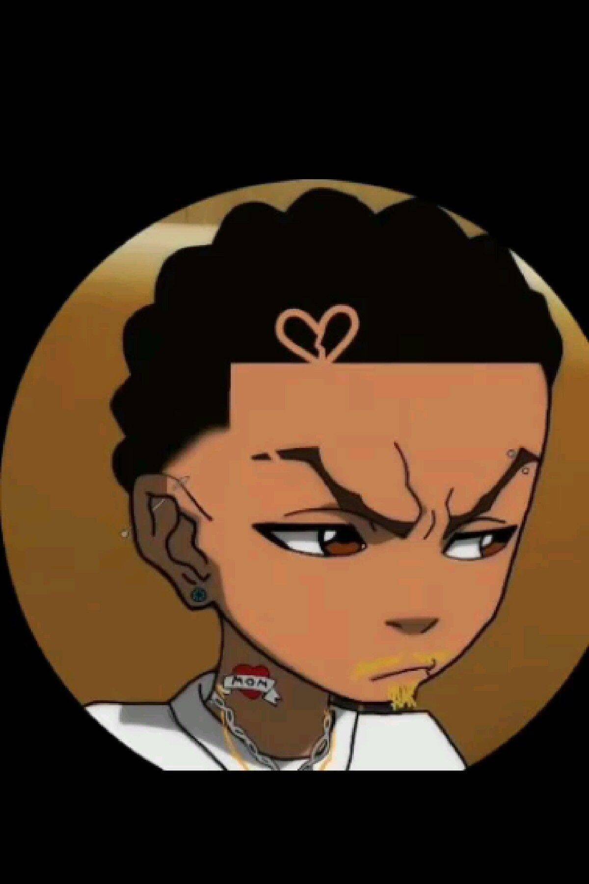 Pfp Profile Picture Cool Estilo Drawing with Stylized Hair