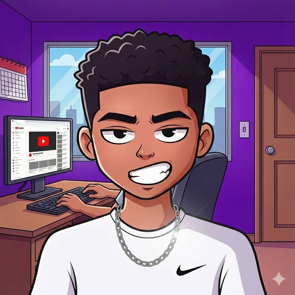 Pfp Profile Picture Cool Style Drawing with Computer