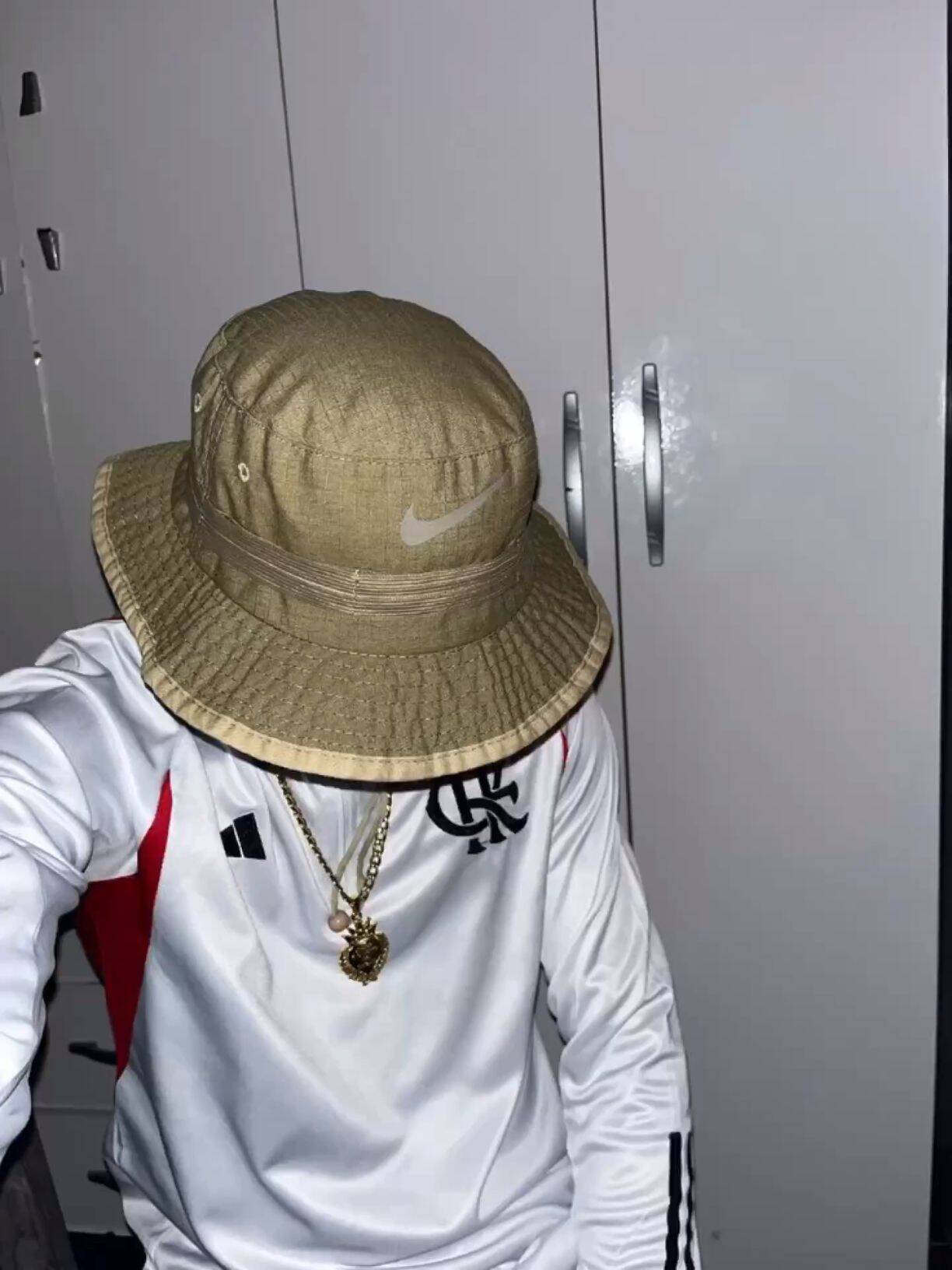Pfp Profile Picture Cool with Flamengo Hat and Shirt