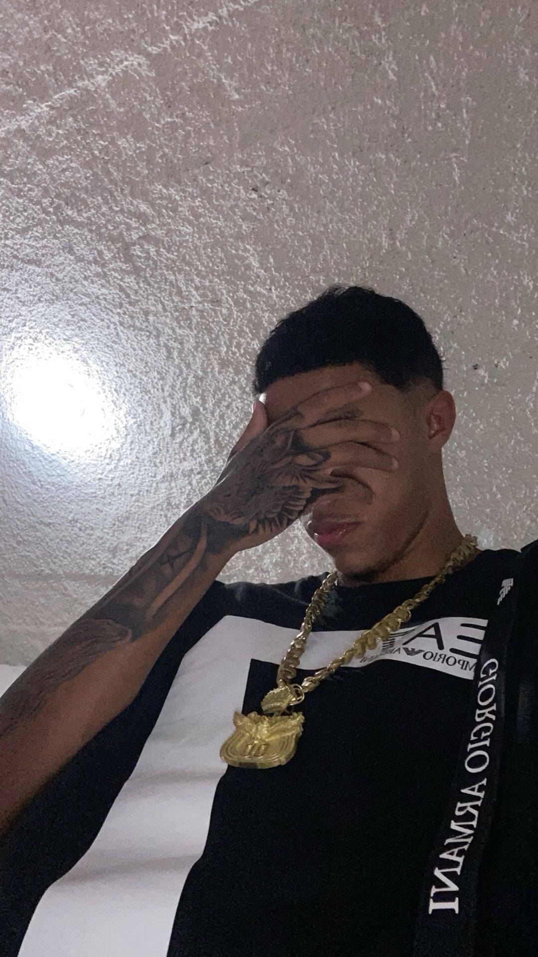Pfp Profile Picture of Cub with Golden Chain and Stylish T-Shirt