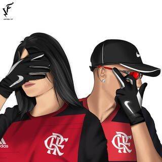 Pfp Profile Picture Cool with Flamengo Shirt and Modern Style