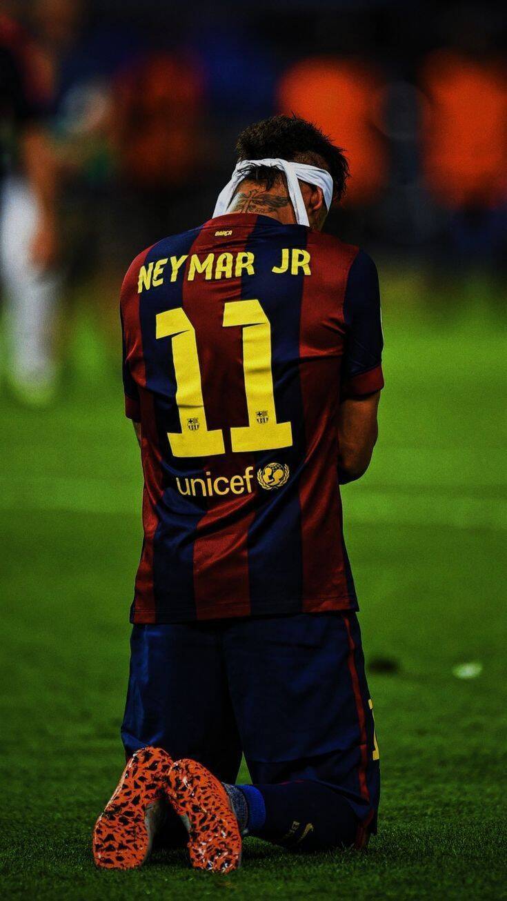Pfp Profile Picture of Neymar's cub with Barcelona shirt