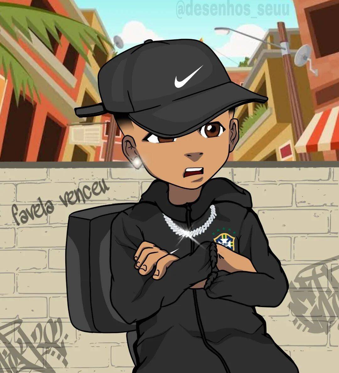 Pfp Profile Picture of Cria with Cap and Sweatshirt