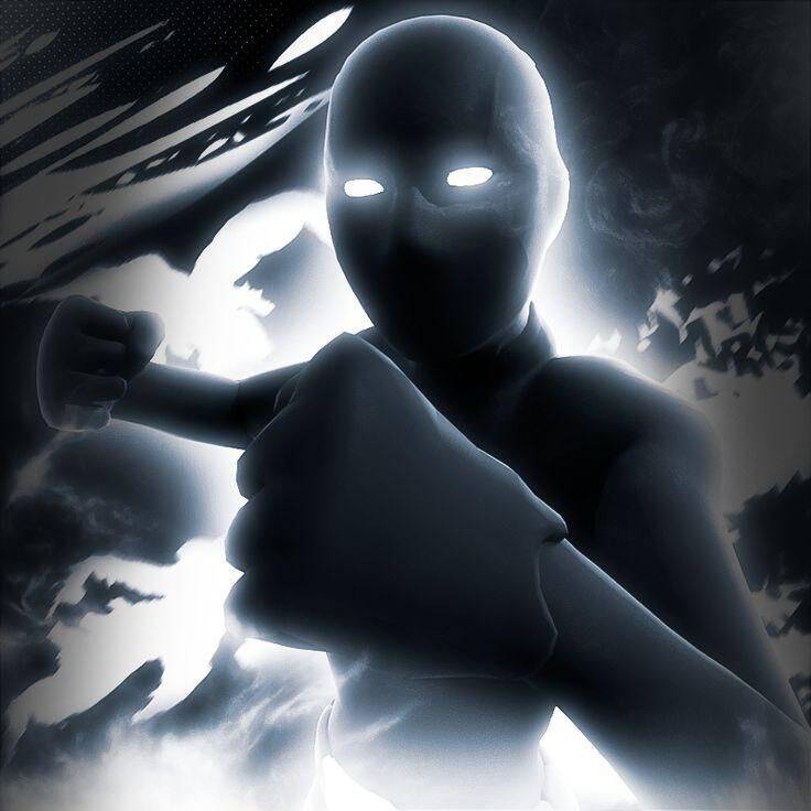 Foto de Perfil de Fortnite do Personagem Misterioso com Efeitos de Luz