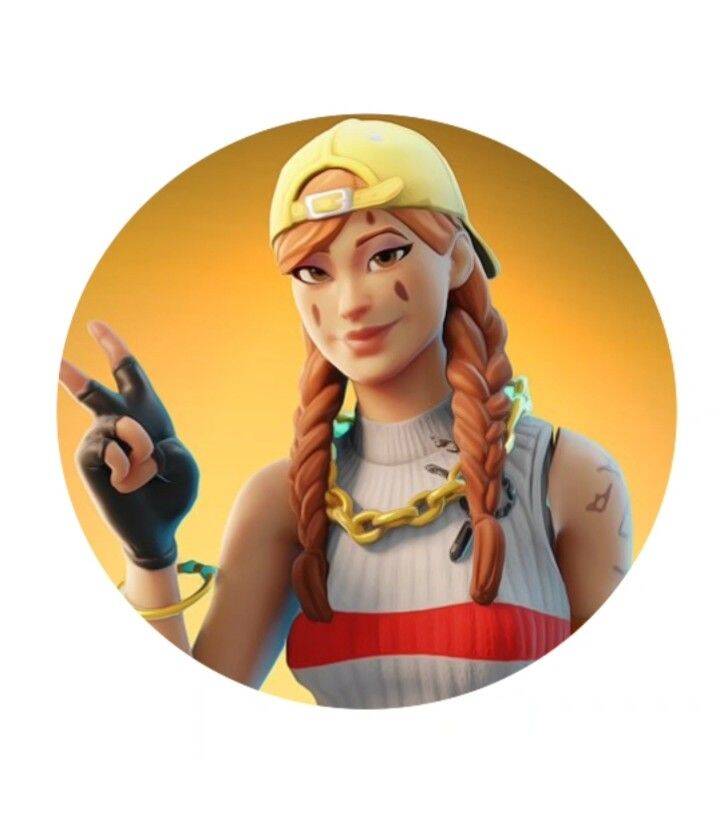 Foto de Perfil de Fortnite da Garota com Cabelo Trançado