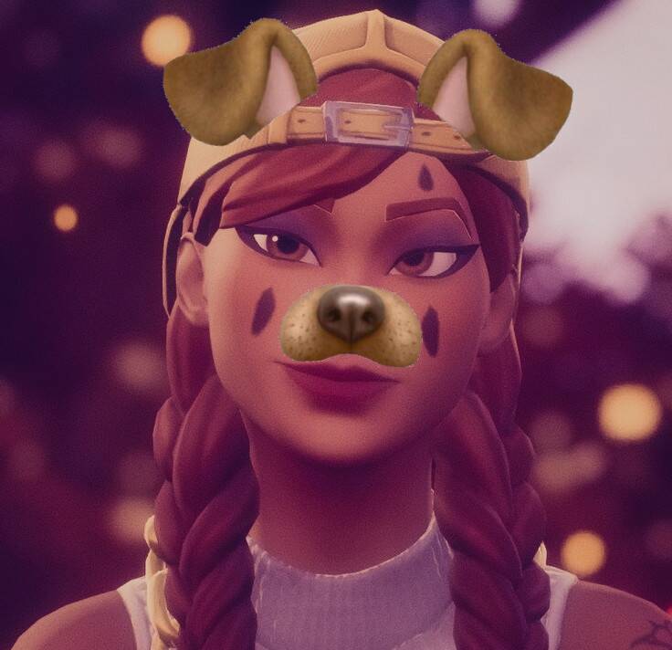 Foto de Perfil de Fortnite com Filtro de Cachorro